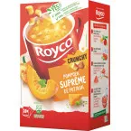 Royco Minute Soup pompoensuprême met croutons, pak van 20 zakjes