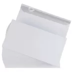 Gallery enveloppen ft 110 x 220 mm, stripsluiting, binnenzijde grijs, doos van 500 stuks