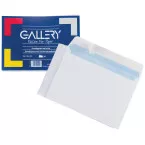 Gallery adhesive envelopes, 114 x 162 mm, pack of 50