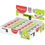 Maped gomme Technic 600, blanc, boîte de 20 pièces
