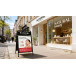 A-Board Elegant Steel with Logo Panel 50 x 70