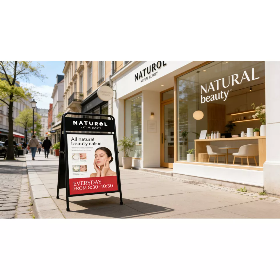 A-Bord Elegant Staal met Logopaneel...