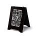 Stoepboard Grab & Grip A2 Chalkboard BOND 3mm