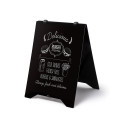 Stoepboard Grab & Grip 50x70 Chalkboard BOND 3mm