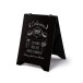 A-Board Grab & Grip 50x70 Chalkboard BOND 3mm