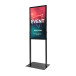 Digital Totem Sky Go 43" Zwart 55" met Scherm