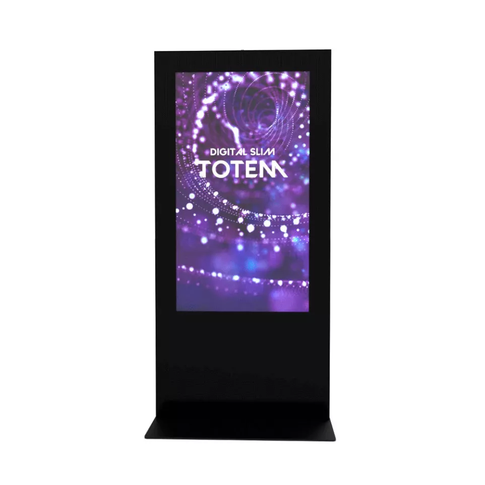 Écran Totem Slim Noir Avec 65"...
