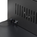 Écran Totem Slim Noir Avec 65" Samsung Écran