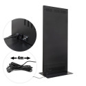 Écran Totem Slim Noir Avec 65" Samsung Écran