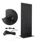 Digital Slim Totem Black With 50\" Samsung Screen and Touch Foil
