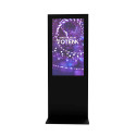 Digital Slim Totem Black With 50" Samsung Screen and Touch Foil
