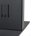 Digitale Totem Slim Zwart Met 50" Samsung Scherm en Touchfolie