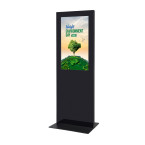 Digitale Totem Slim Zwart...