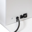 Smart Line Digital Totem Rack 6 x A4 With 43" Samsung Screen And Touchscreen White