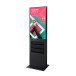 Digitale Smart Line Totem Rack 6 x A4 Met 43" Samsung Scherm Met Touchscreen Zwart