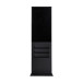 Digitale Smart Line Totem Rack 6 x A4 Met 43" Samsung Scherm Met Touchscreen Zwart