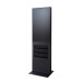 Digitale Smart Line Totem Rack 6 x A4 Met 43" Samsung Scherm Met Touchscreen Zwart