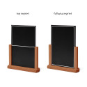 Natura Table Top Chalk Board Light Brown A5