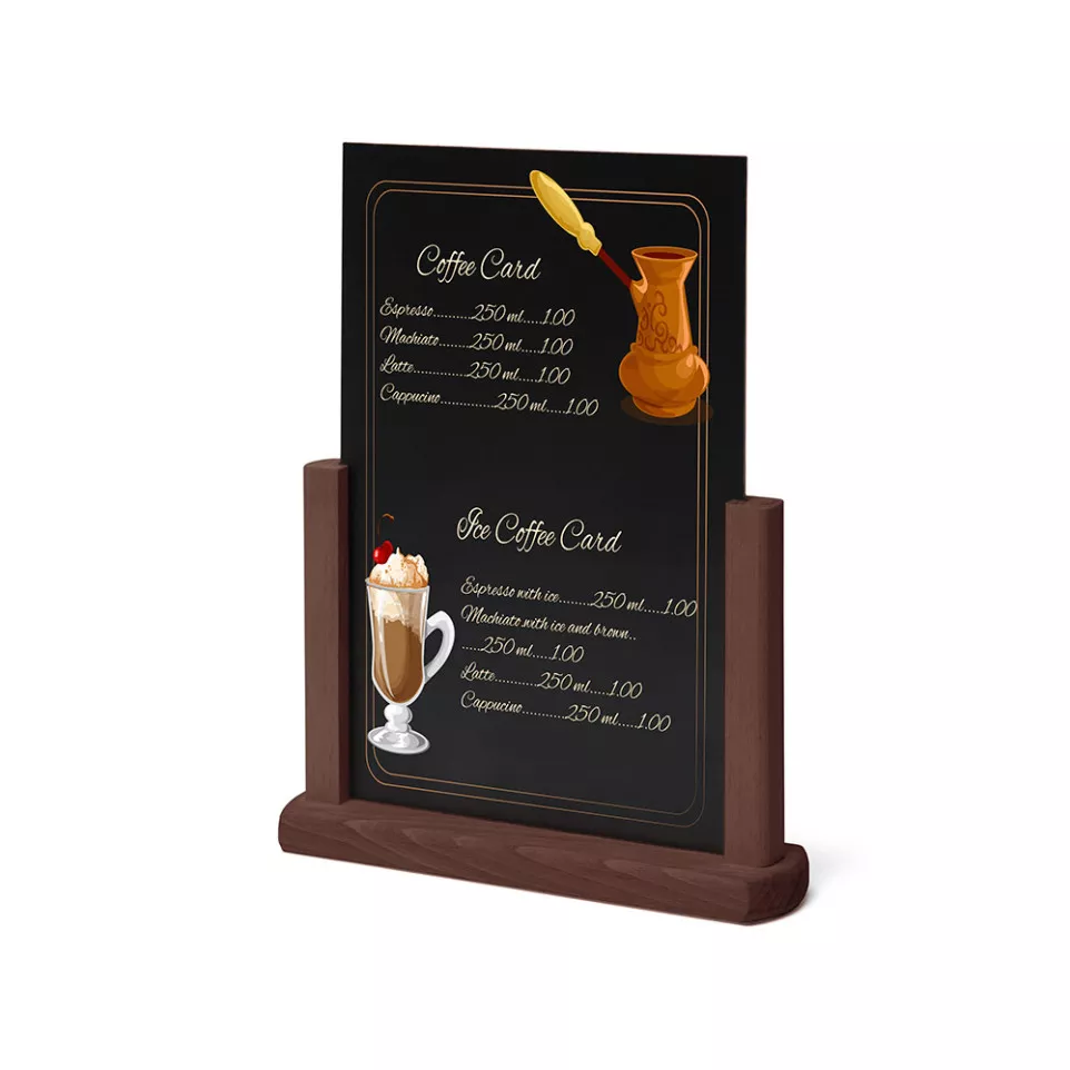Natura Table Top Chalk Board Dark...