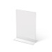 T Standaard Menuhouder Acryl A6 Staand