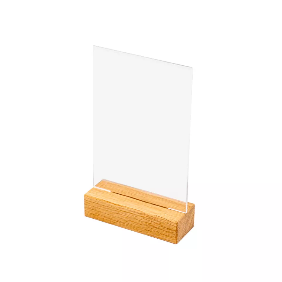 Houten Menuhouder T Tafeldisplay A6...