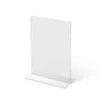 T Standaard Menuhouder Acryl A5 Staand