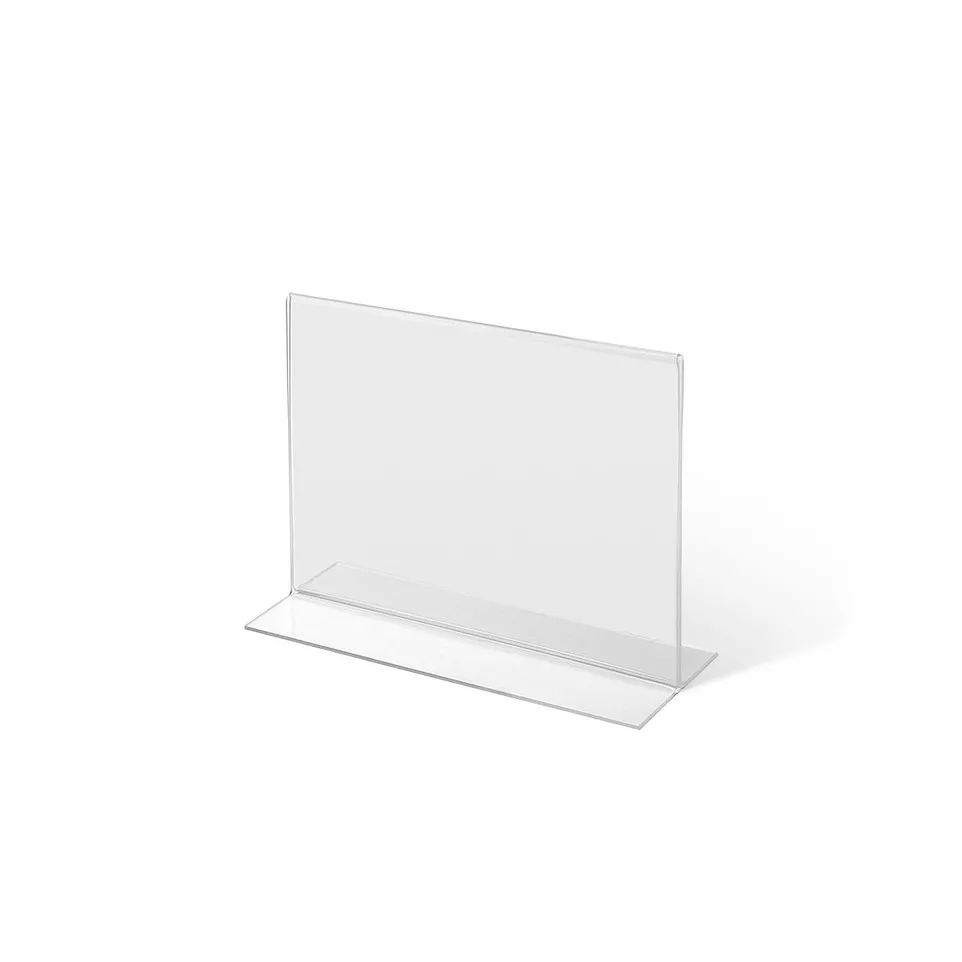 Porte-menu T-Stand Acrylique A5 Paysage