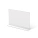 Porte-menu T-Stand Acrylique A4 Paysage
