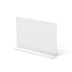 Porte-menu T-Stand Acrylique A4 Paysage
