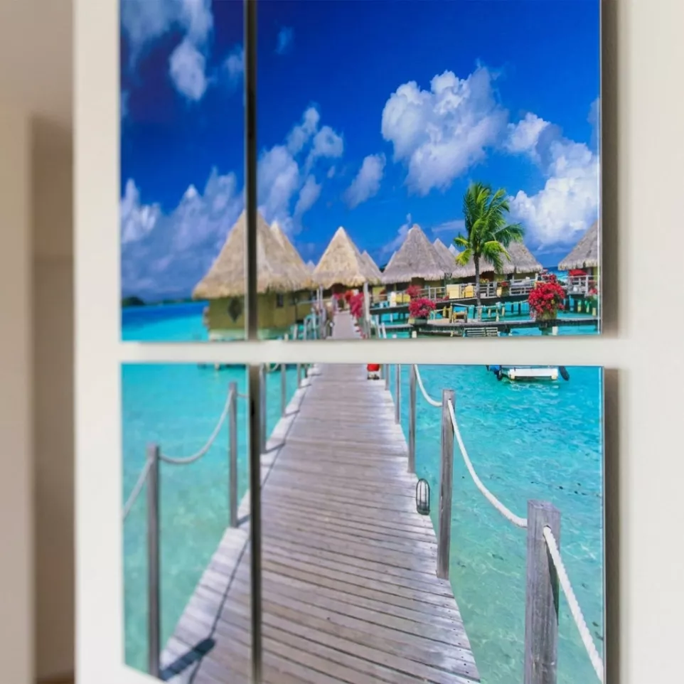 Printed photo panel