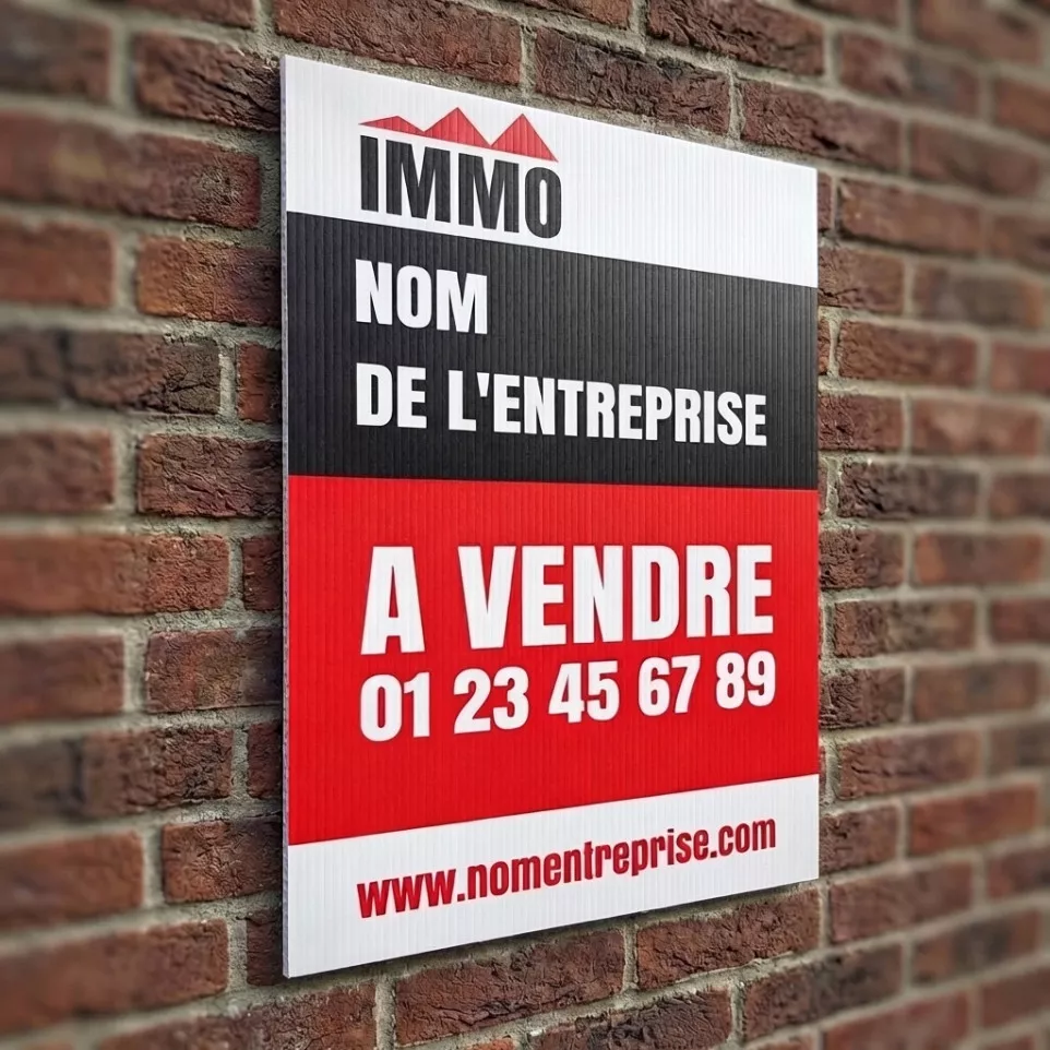 Panneau immobilier