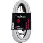 Greenmouse Lightning kabel, USB-A naar 8-pin, 2 m, woven