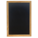 Houten wandkrijtbord 53x80 cm-/ St.