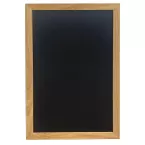 Houten wandkrijtbord 53x80 cm-/ St.