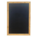 Houten wandkrijtbord 53x80 cm-/ St.