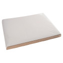 Barquette de 500 sets de table papier gaufré glacé Tiss Lack uni- Format 30X40 cm - Couleur blanc./ Pce