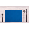 500 Tiss lack placem-ats 30x40 Navy blauw/ St.