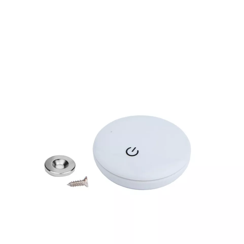 Interrupteur tactile OVNI RF blanc / pce