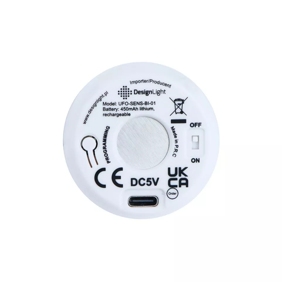 Interrupteur tactile OVNI RF blanc / pce