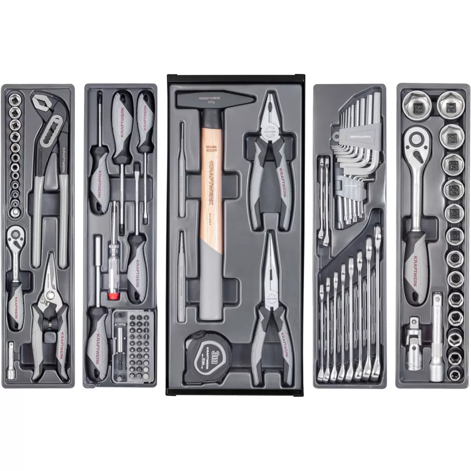 Boite 106 outils 1/4" + 1/2" à 5...