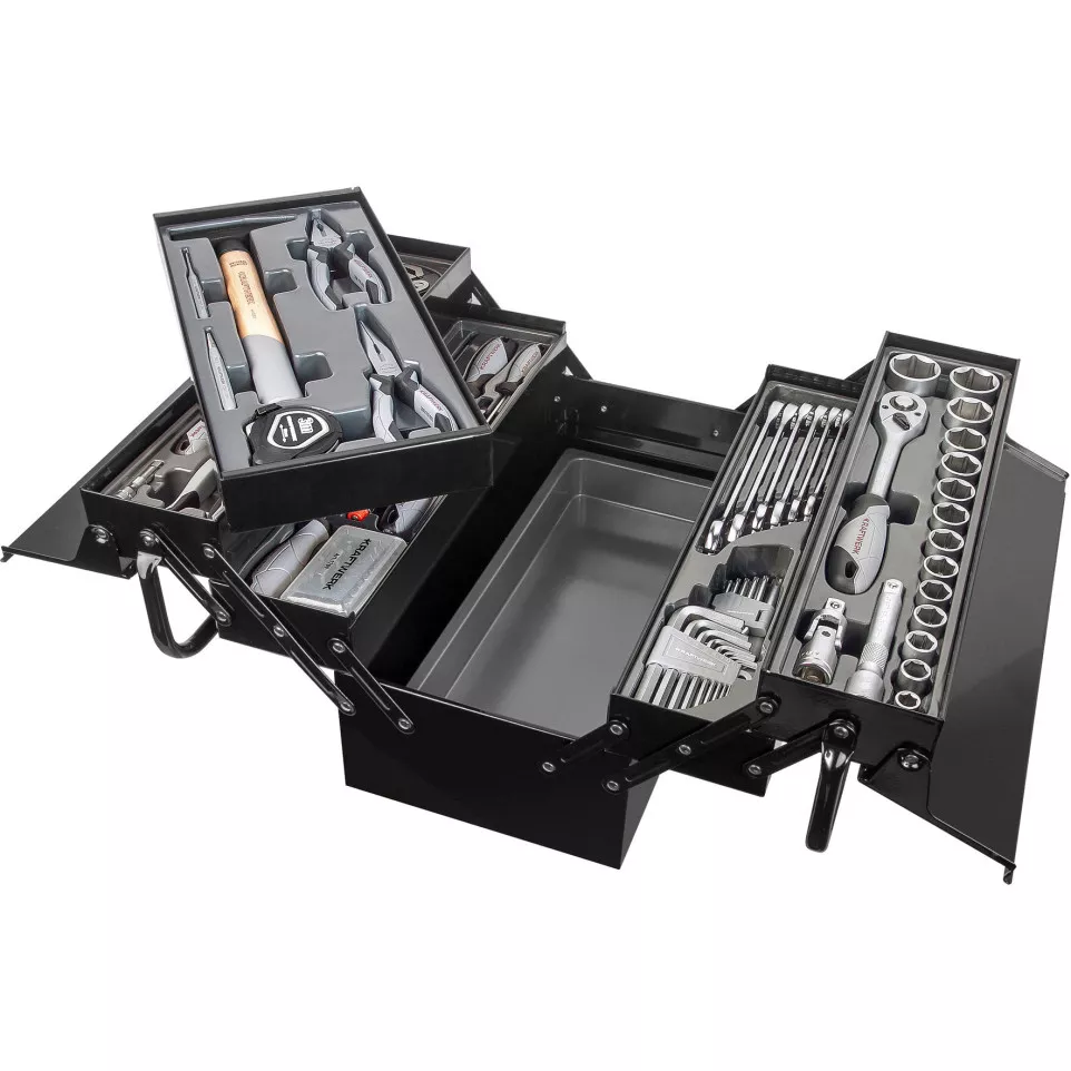 Boite 106 outils 1/4" + 1/2" à 5...