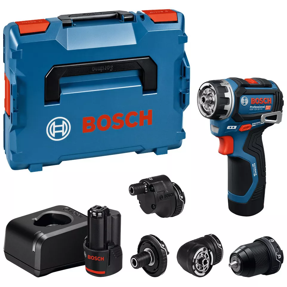 Visseuse 12V Bosch + 4 mandrins -...