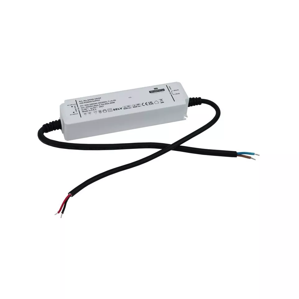 Driver LED Slim Power supply 24V DC...
