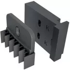 20 waterdichte tegenplaten Kwind  voor automatische plintprofielen Aluplast, KBE, Rehau, Roplasto, Schuco Living AD, Schuco CT70