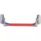 Barre antipanique Cisa Fast Push grise pour serrure encastrée (sans barre ovale) / pce