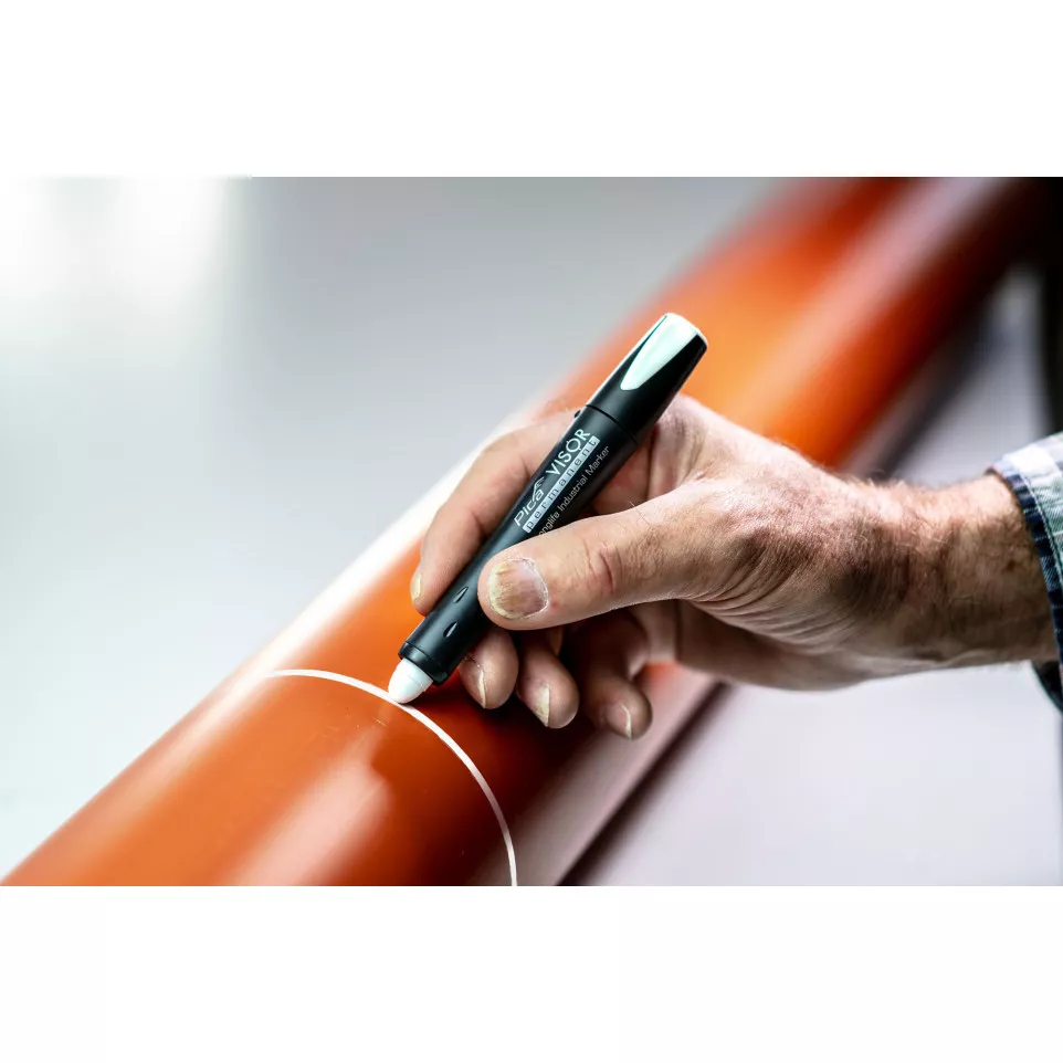 Marqueur permanent Pica Visor  Rouge...