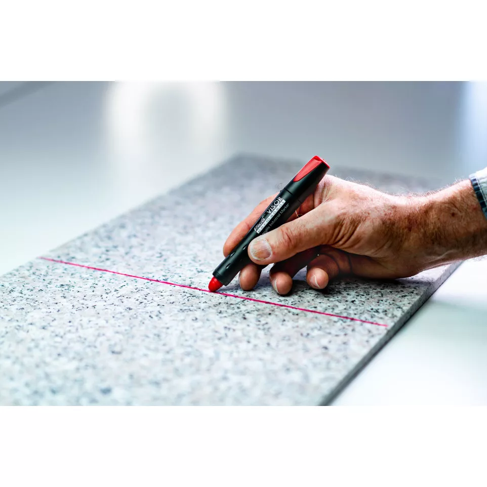 Marqueur permanent Pica Visor  Jaune...