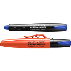 Marqueur permanent Pica Visor  Bleu / pce