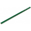 Crayon de maçon ovale vert 30cm / 10pce
