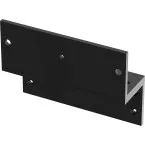 Z Bracket for Electromagnetic Lock 550 kg - Black Finish / pc